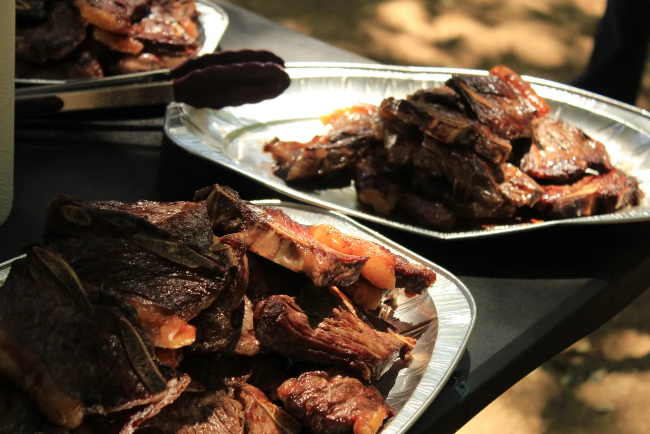 Costillas a la brasa